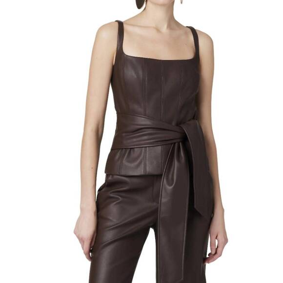 bodycon leather mini dress HARLEY MINI DRESS — Understated Leather main image 0